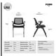 thumbnail image 4 of Silla Visita Uni Negro, 4 of 4