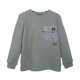 thumbnail image 1 of Polera Niño Manga Larga con Bolsillo Cargo Verde, 1 of 3