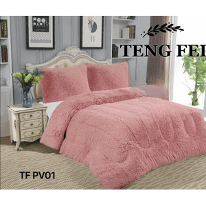 Todostore - Plumón De Invierno Peludos Con Chiporro King