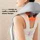 thumbnail image 5 of Masajeador de cuello y hombros Shiatsu Recargable con calor Gris, 5 of 5