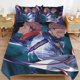 thumbnail image 1 of Jujutsu Kaisen Bedding Set Duvet Cover Comfortable and Lightweight Cartoon Bedding 3 Piece Bed Set, 1 of 5