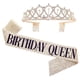 thumbnail image 1 of Tiaras de cumpleaños para niñas, coronas para cumpleaños de mujeres, tiara para reina de cumpleaños de mujeres con banda de cumpleañera, corona para niñas, tiaras y coronas para niñas, 1 of 5