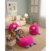 Mylhogar - Saco De Dormir Para Niños 2 En 1: Almohada Y Saco Happy Nappers