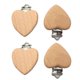 thumbnail image 1 of Clip Sujetador Para Chupón De Madera Natural 10 Piezas Haya, 1 of 6