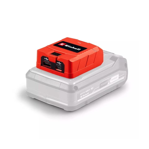 Einhell - Adaptador De Batería Tc-Cp 18- Sin Baterías Rojo