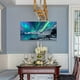 thumbnail image 4 of 1pc, Farmhouse Wall Decor For Living Room Canvas Wall Art For Bedroom Blue Aurora Scenery Paintings Modern Bathroom Canvas Art Print Office Pictures For Home Kitchen Wall Decorations Artwork No Frame, 4 of 4