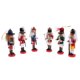 thumbnail image 3 of Cascanueces De Madera Figurine Puppet Decoration 6pcs Classic Soldier, 3 of 3