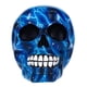thumbnail image 1 of Calavera de resina azul para decoración de Halloween, Treasure Co, 1 of 4