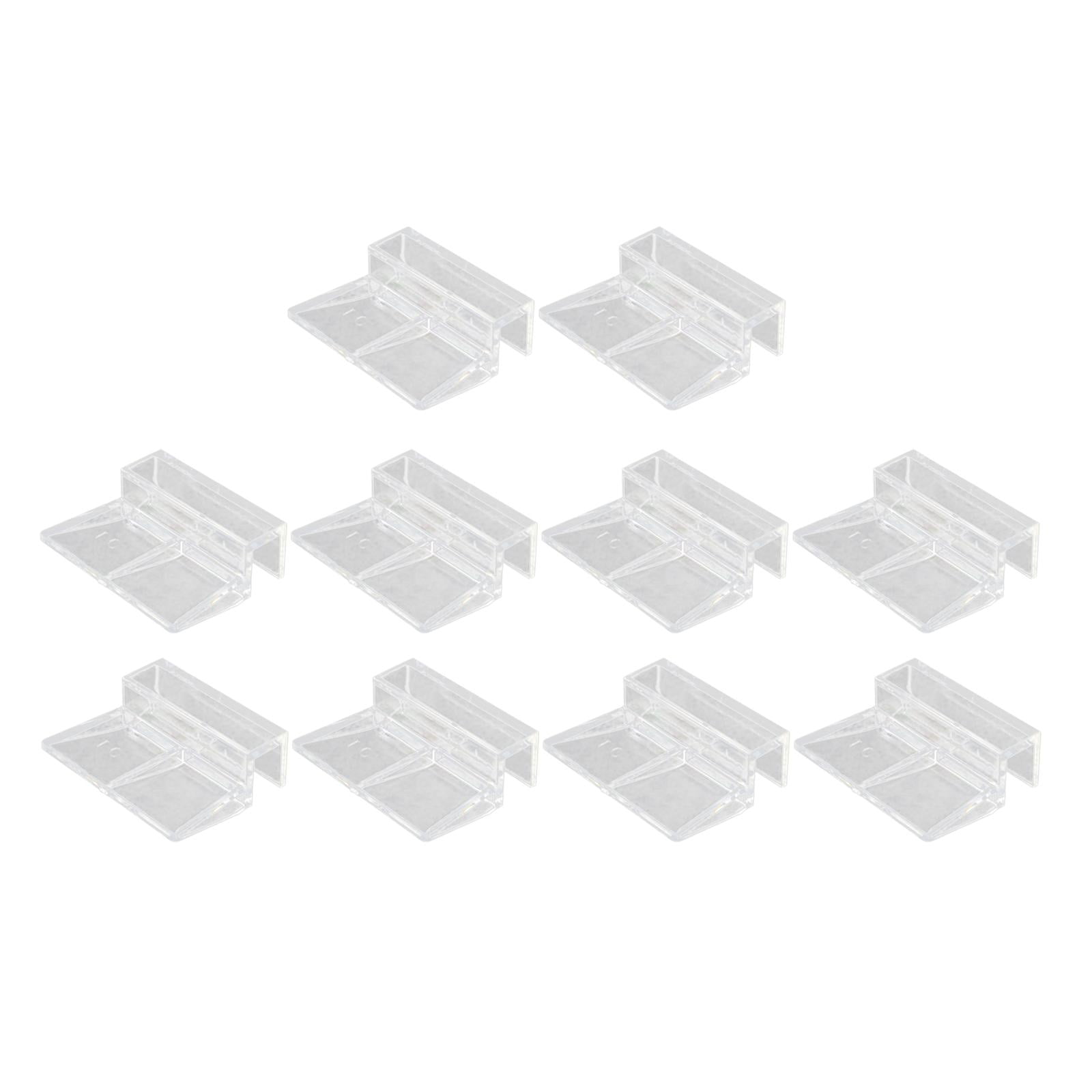 Clips De Red Para Pantalla De Acuario, Soporte De Cubierta Fija De Vidrio Multiusos, 10mm, 10 Uds.