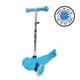 thumbnail image 2 of Scooter Monopatin 3 Ruedas Luces Barra Ajustable 70cm Azul Bex, 2 of 7