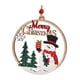 thumbnail image 2 of Adorno De árbol De Navidad, Decoración Colgante De Navidad Para Suministros De Fiesta, Festivales, Café, Muñeco De Nieve, 2 of 3