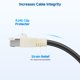 thumbnail image 5 of Cable Matters - Paquete de 200 botas de alivio de tensión RJ45 blancas 6.5 mm, 5 of 6