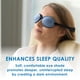 thumbnail image 2 of Antifaz para dormir EYEECO Tranquileyes Mini azul hidratante, 2 of 7