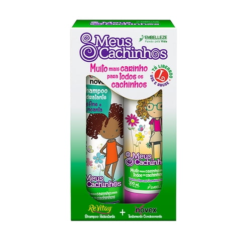 Novex - Shampoo + Acondicionador Para Rulos Crespo Niñas