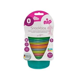 Nip - Pocillos Snack Pack 6 Con Tapas