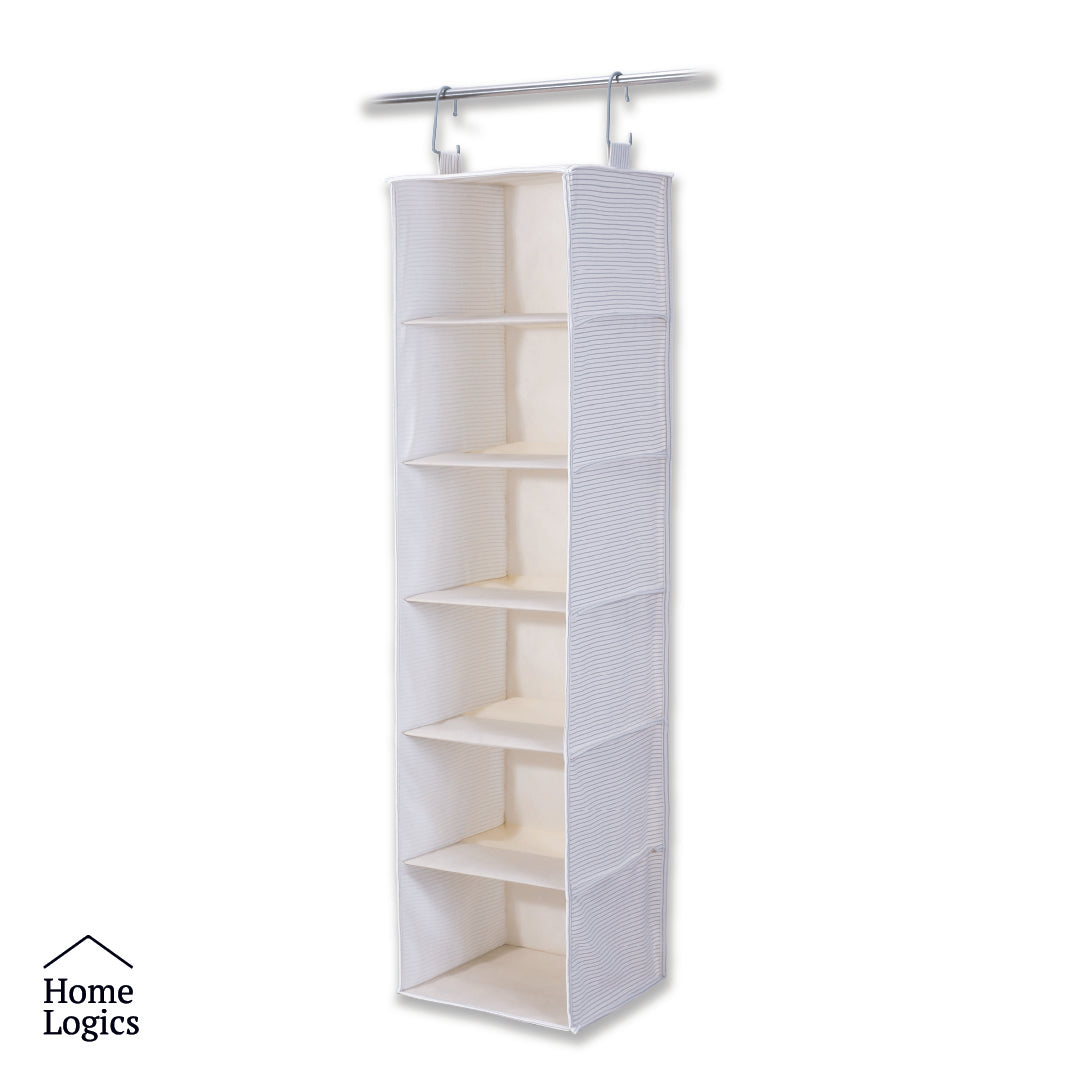 Organizador Clóset Colgante 6 Espacios Home Logics 1 Un