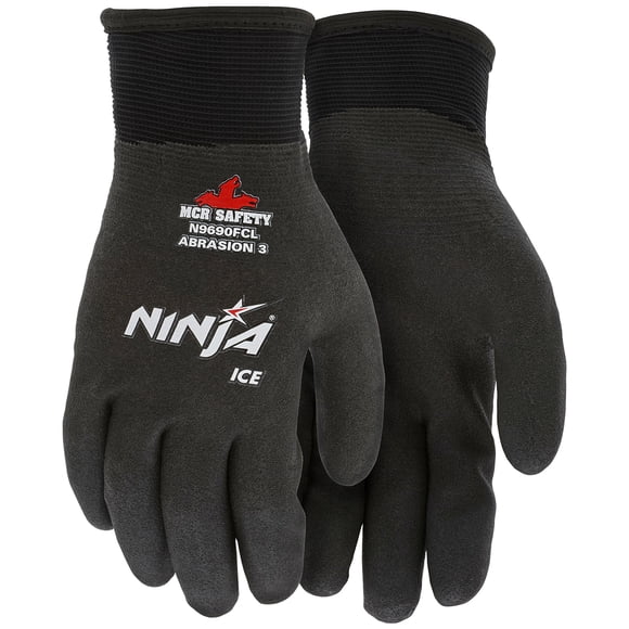 Guantes de trabajo MCR Safety Ninja Ice N9690FCL con aislamiento grande
