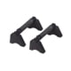 thumbnail image 1 of 2 piezas de asas para flexiones hechas de, soporte para flexiones, estable para adultos, barra paralela portátil, asas para flexiones para ejercicios Negro L, 1 of 5