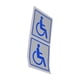 thumbnail image 5 of 1 par de pegatinas de señal para silla de ruedas, señalización autoadhesiva, señal de identificación, fácil instalación, accesorios para coche, lugar, 5 of 5