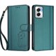 thumbnail image 3 of Funda Cartera Trébol para Motorola Moto G Power 2024 5G con Ranuras Tarjetas y Carga Inalámbrica Verde oscuro, 3 of 6