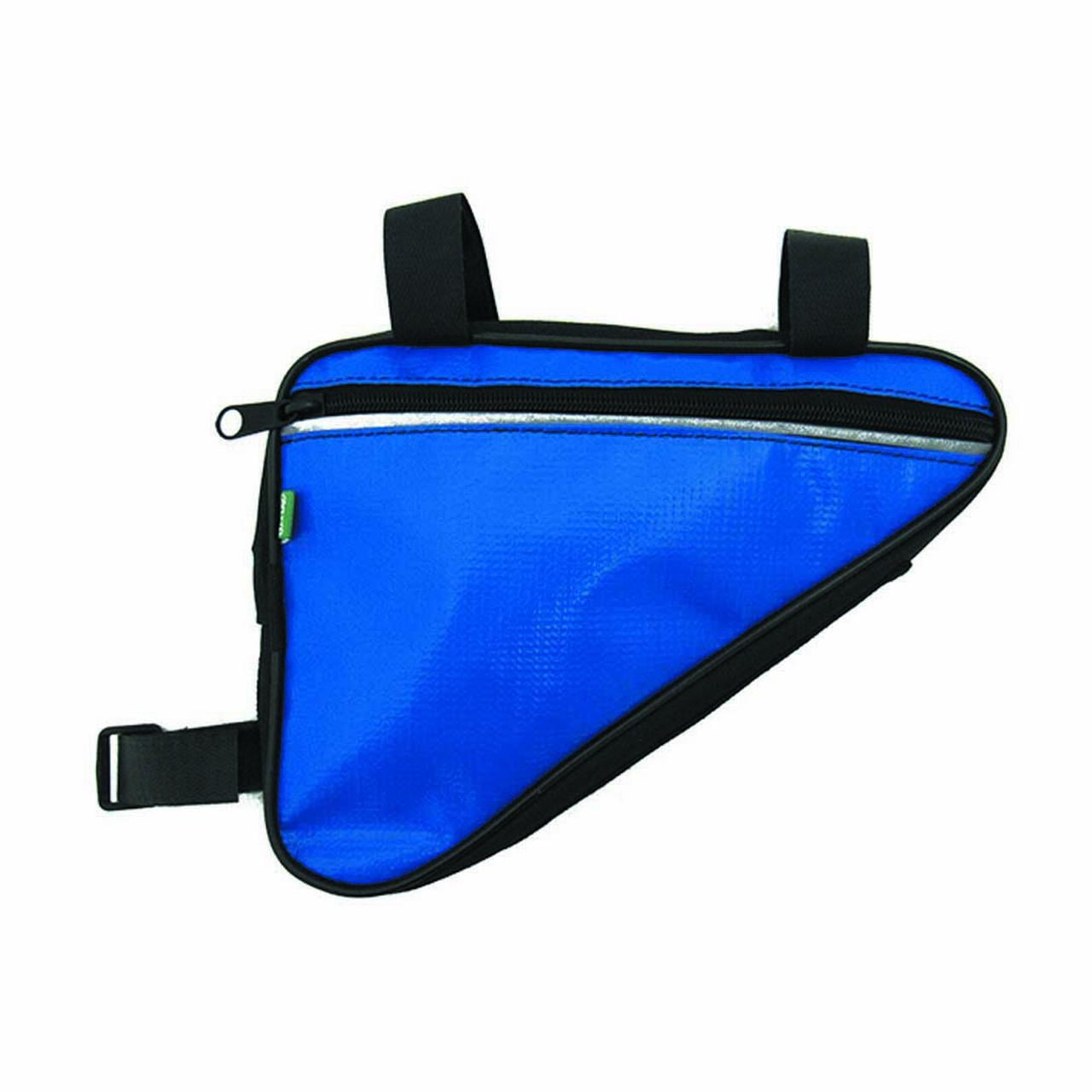 Bolso Triángulo Impermeable Dos Posiciones Azul