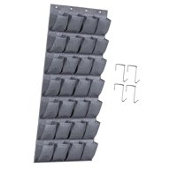 Magideal - Organizador Para Colgar En La Puerta, Organizador Sobre La Puerta, Zapatos De Tacón Alto, Soporte Para Calcetines, Colgador De Armario Para Entrada Al Borde Gris