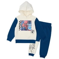 Conjunto De Sudadera Con Capucha Y Pantalones Disney Marvel Spider-Man 2T Para Niños