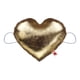 thumbnail image 1 of Muñequera Build a Bear corazón dorado felpa suave, 1 of 2
