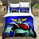 thumbnail image 1 of UFO ROBO GRENDIZER GOLDORAK Bedding Set Duvet Cover Bed Set Quilt Cover Pillowcase Comforter Size Boys Adult Bedding Bed Sheets, 1 of 5