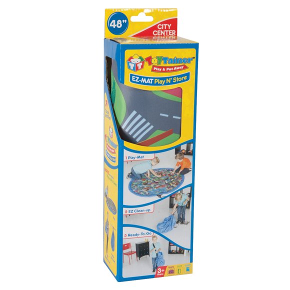 Tapete de juego Toytainer EZ-Mat 122 cm con cierre ajustable y almacenamiento