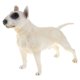 thumbnail image 1 of Figura De Modelo De Animal Realista, Figura De Perro De Juguete, Decoración Del Hogar, Bull Terrier, Blanco, 1 of 5