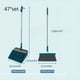 thumbnail image 2 of 2pcs/set 48.8" Long Handle Broom And Dustpan Set For Home, Upright Dustpan And Broom Combo Set, Sweeping Kitchen Wood Floor Pet Hair, Cleaning Supplies For Indoor, 2 of 5