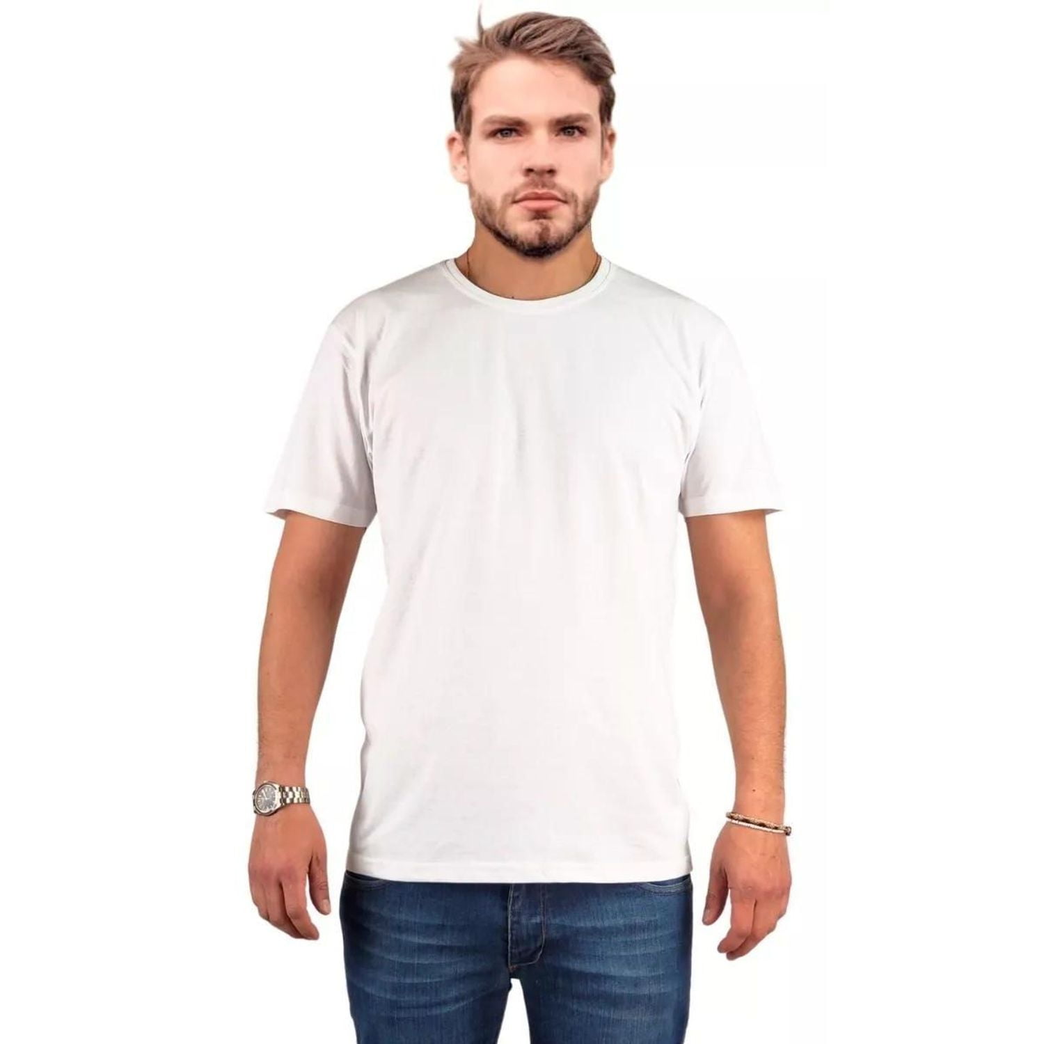 Likeshop - Polera Hombre Manga Corta Algodón Grueso. Urbana 387