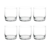 Disparo - Set 6 Vasos Bajos Modelo Monterrey Transparente De 296Ml