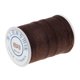 thumbnail image 3 of 1 rollo 150d encerado hilo trenzado de poliéster para diy leathercrafts café, 3 of 5