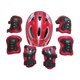 thumbnail image 1 of Juego De 7 Cascos De Bicicleta Para Ni?os, Protección Para Patines Y Longboard, Color Rojo, 1 of 5