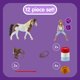 thumbnail image 2 of Set de juguetes Schleich Horse Club Hannah's Riding con Cowgirl 5+, 2 of 7
