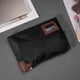 thumbnail image 2 of Bolsa de efectivo impermeable con cerradura y 2 llaves, Bolsa de documentos de lienzo, Bolsa de depósito de banco de dinero con cremallera, Bolsa de cartera de moneda de cheque de dinero de, 2 of 3