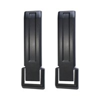 Magideal - Tapa De La Cubierta De La Del Portón Trasero, 2 Piezas, Accesorios Profesionales De Primera Calidad, Negro, Reemplaza Las Cubiertas De La