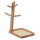 thumbnail image 3 of Bandeja De Almacenamiento De Llave De Madera Rack Organizador Elegante Para Bandejas De Dormitorio Baño Pequeño, 3 of 5