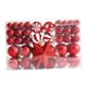 thumbnail image 2 of Bolas De Navidad Colgantes Bolas De Decoración Colgante Para Exteriores 101pcs Rojo, 2 of 5