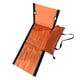 thumbnail image 3 of Silla De Piso Con Respaldo Silla De Camping Portátil Para Césped Pesca Senderismo 38 Cm X 110 Cm X 40 Cm Naranja, 3 of 5