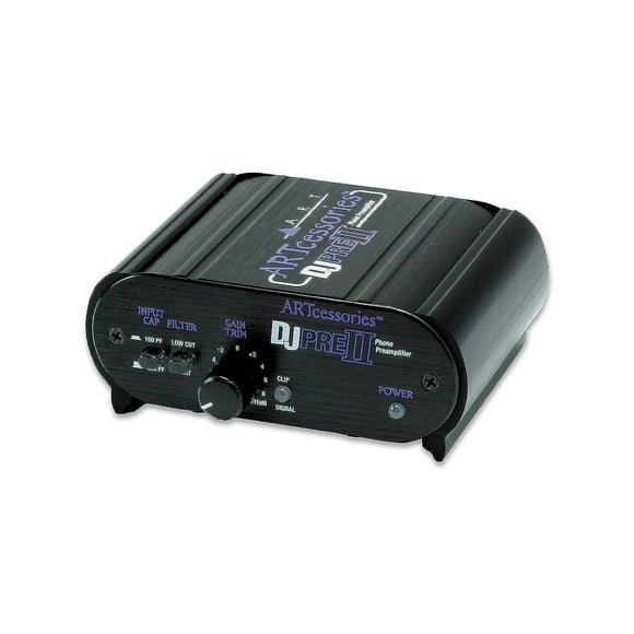 Preamplificador de fono ART DJPREII con E/S dual tipo RCA