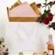 thumbnail image 3 of Bolsas de regalo MALICPLUS 41 × 15 × 30 cm blancas – paquete de 12, 3 of 6