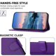 thumbnail image 2 of Funda Cartera para Motorola Moto E15 Tarjetero Soporte Magnético y Correa Morado, 2 of 5