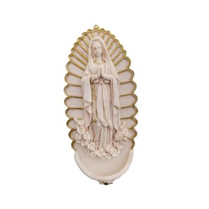 Bothyi - Estatua Colgante De La Virgen María, Artesanía, Estatua Religiosa Para Mesa, Oficina, Hogar