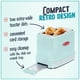 thumbnail image 3 of Toaster Nostalgia, nueva y mejorada, Wide 2-Slice Aqua, 3 of 5
