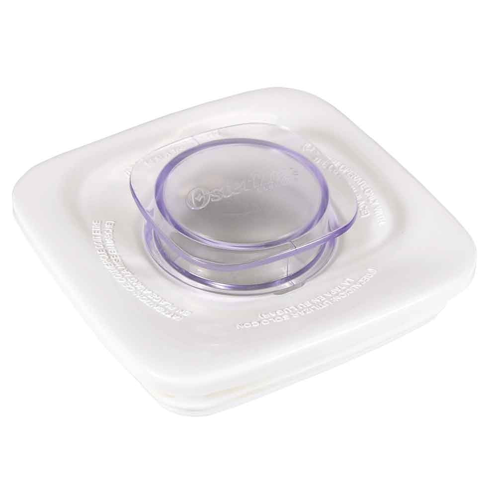 Tapa Cuadrada Blanca Para Vaso Clásico Oster®
