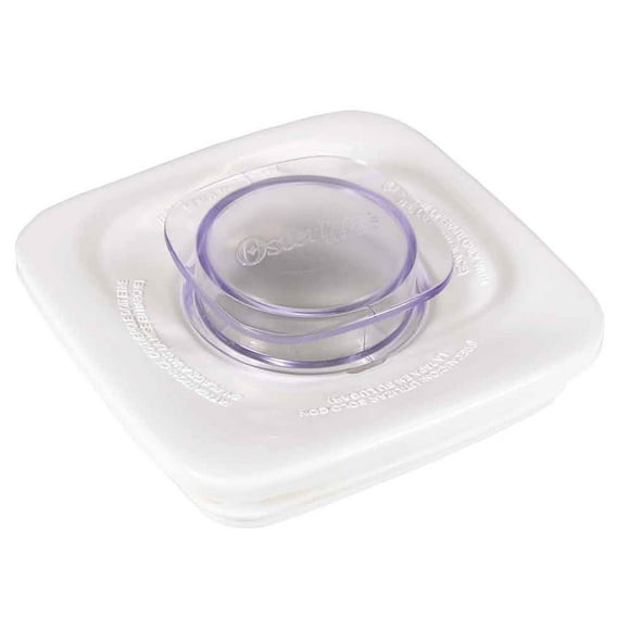Tapa Cuadrada Blanca Para Vaso Clásico ®