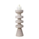 thumbnail image 1 of Candelabro torre alfil decorativo travertino crema, 1 of 3